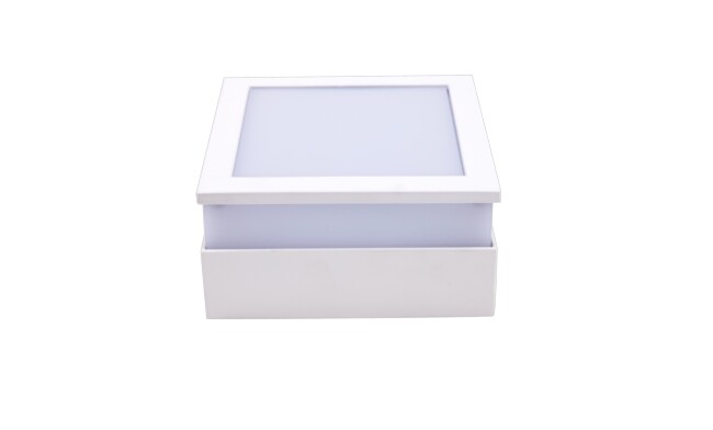 LED明裝面板燈方形12W  白光 021系列